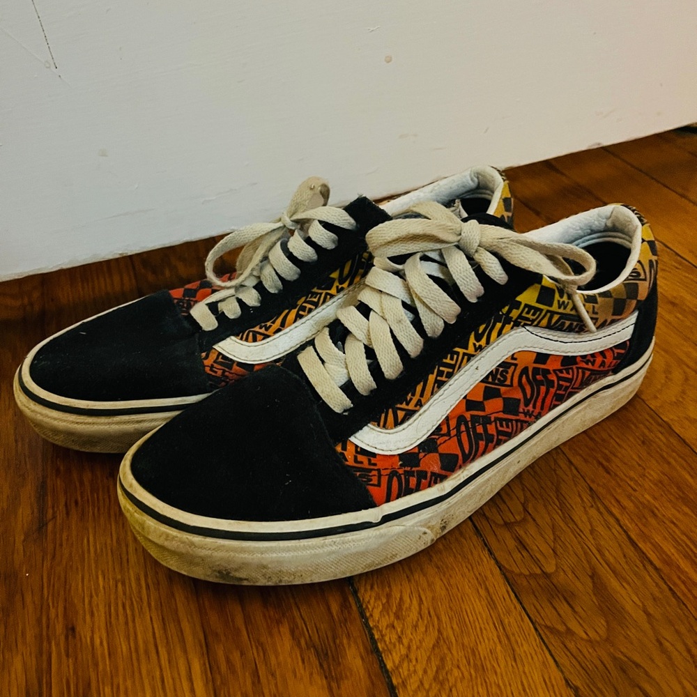 Vans Old Skool OFF THE WALL Skate Shoes, Men’s Size 8